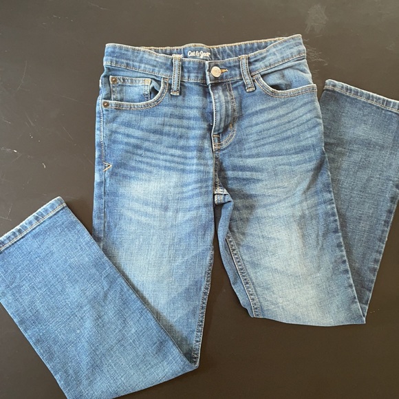 Boys Cat & Jack Light Wash Jeans - Picture 2 of 5